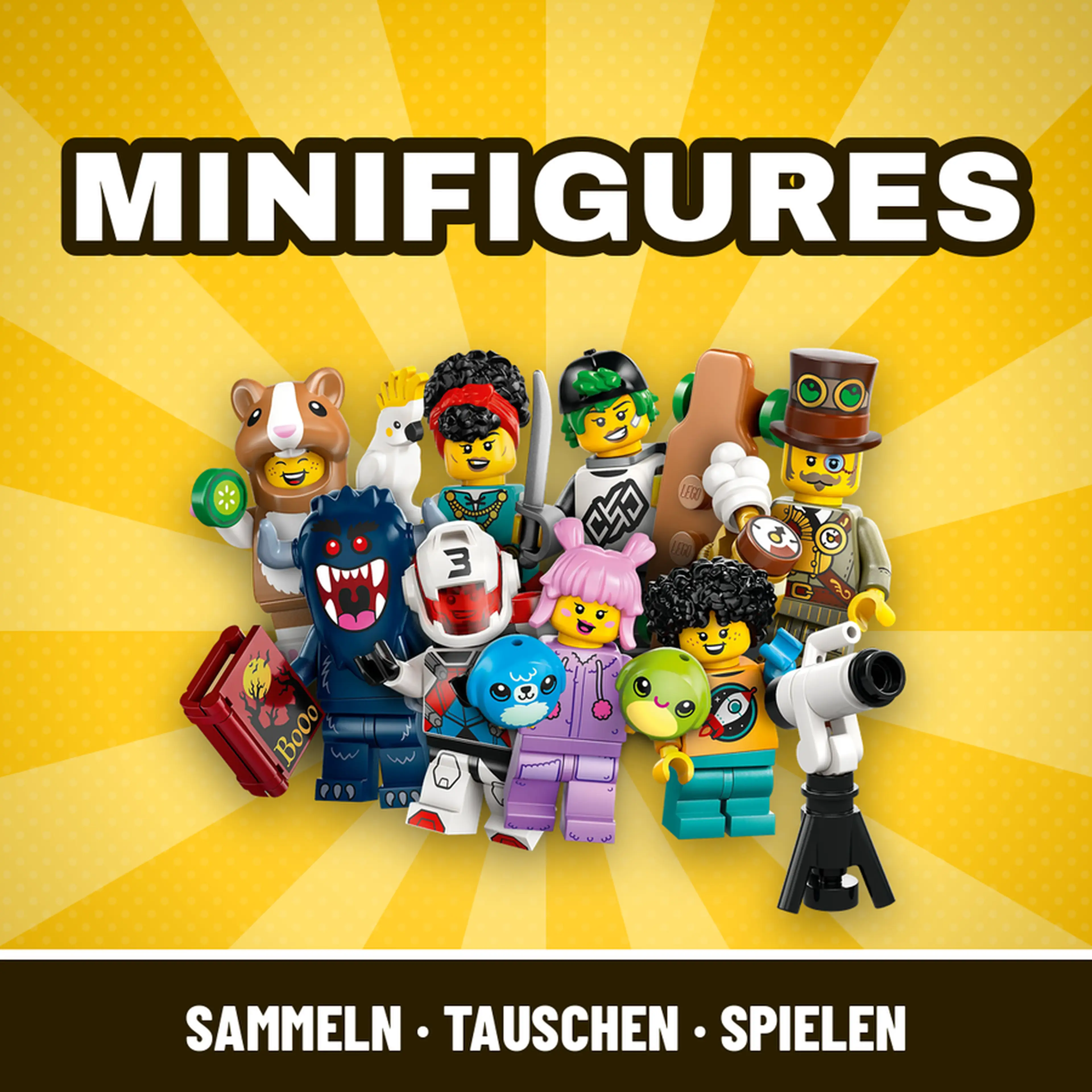 LEGO® Minifigures – sammeln, tauschen, spielen