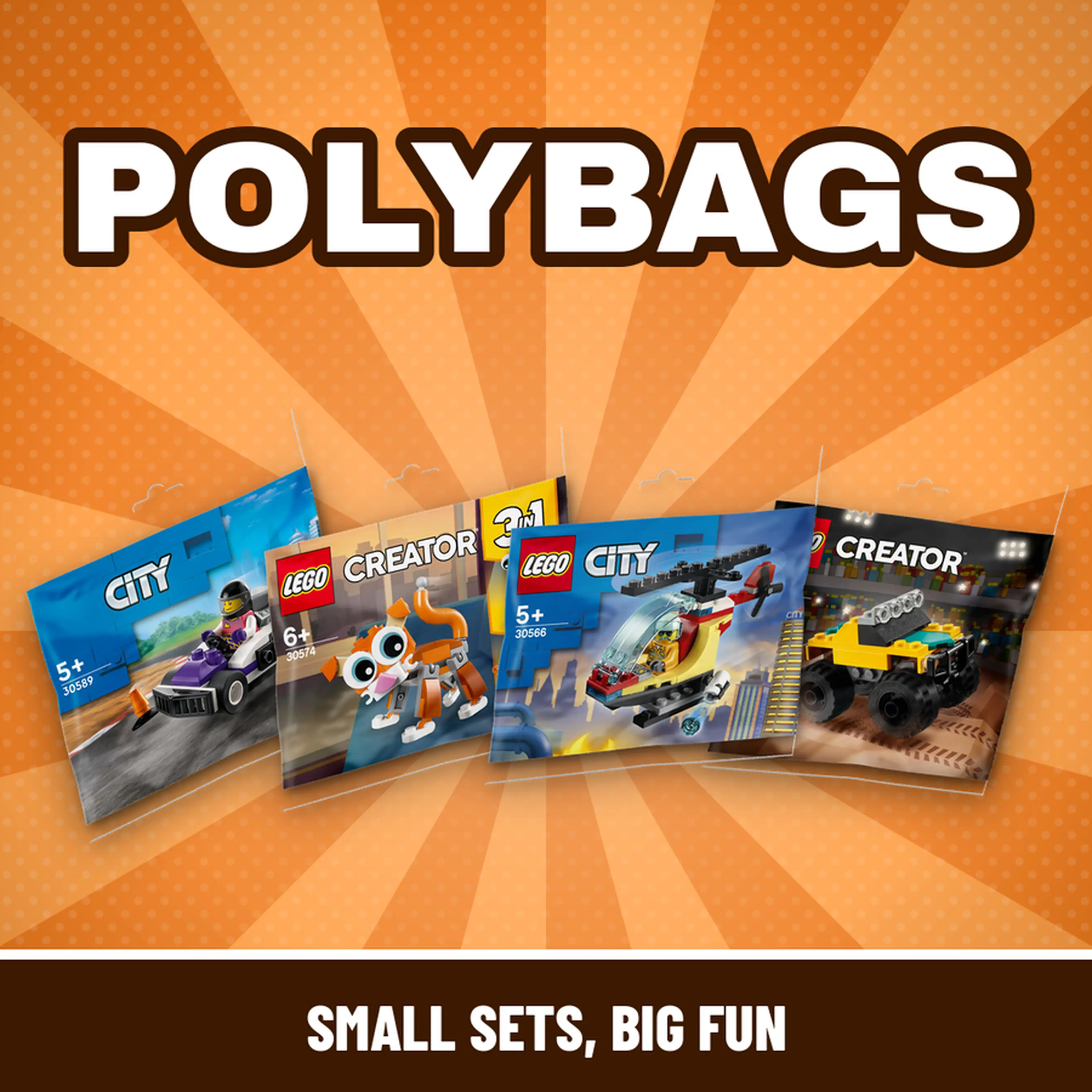 LEGO® Polybags – small sets, big fun