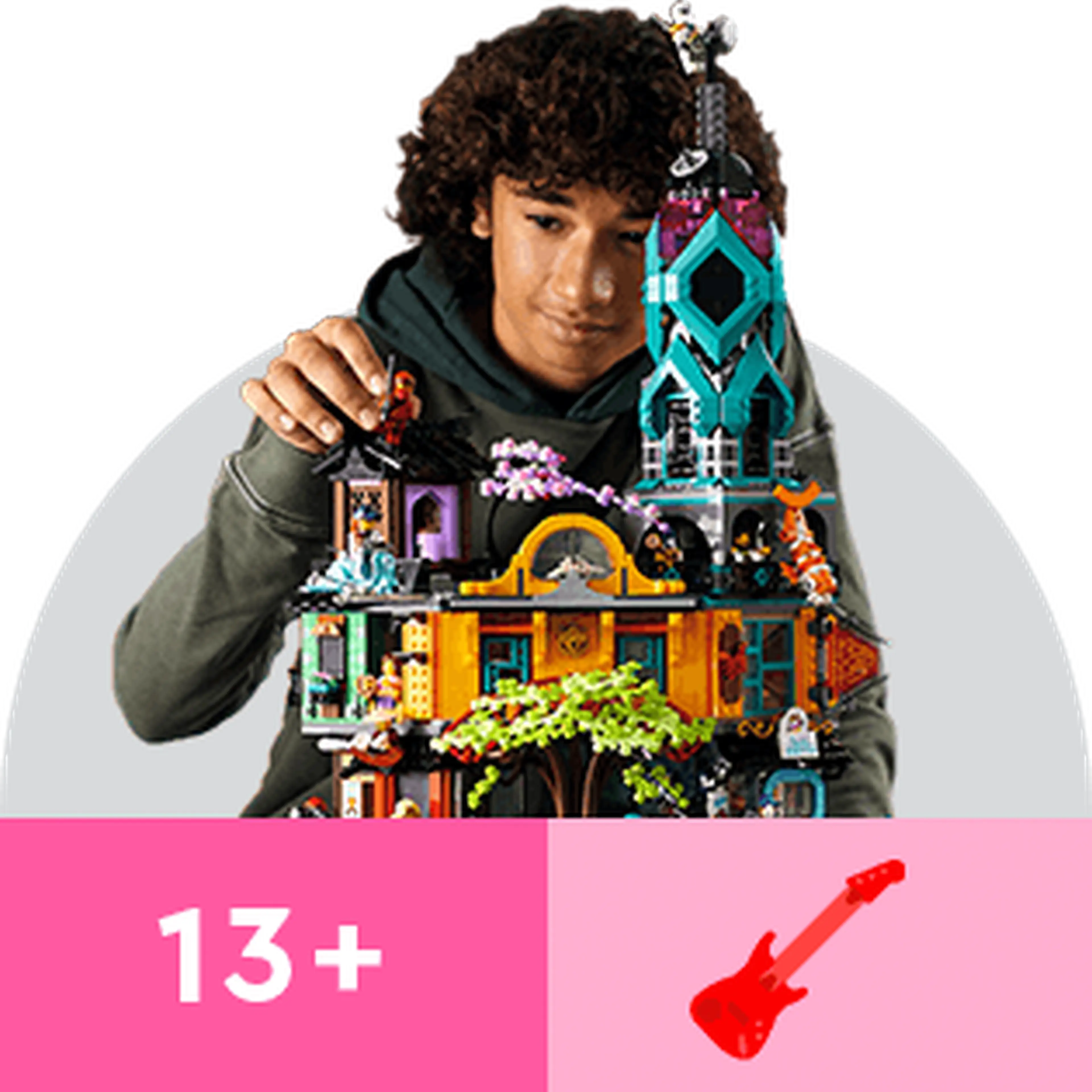13+