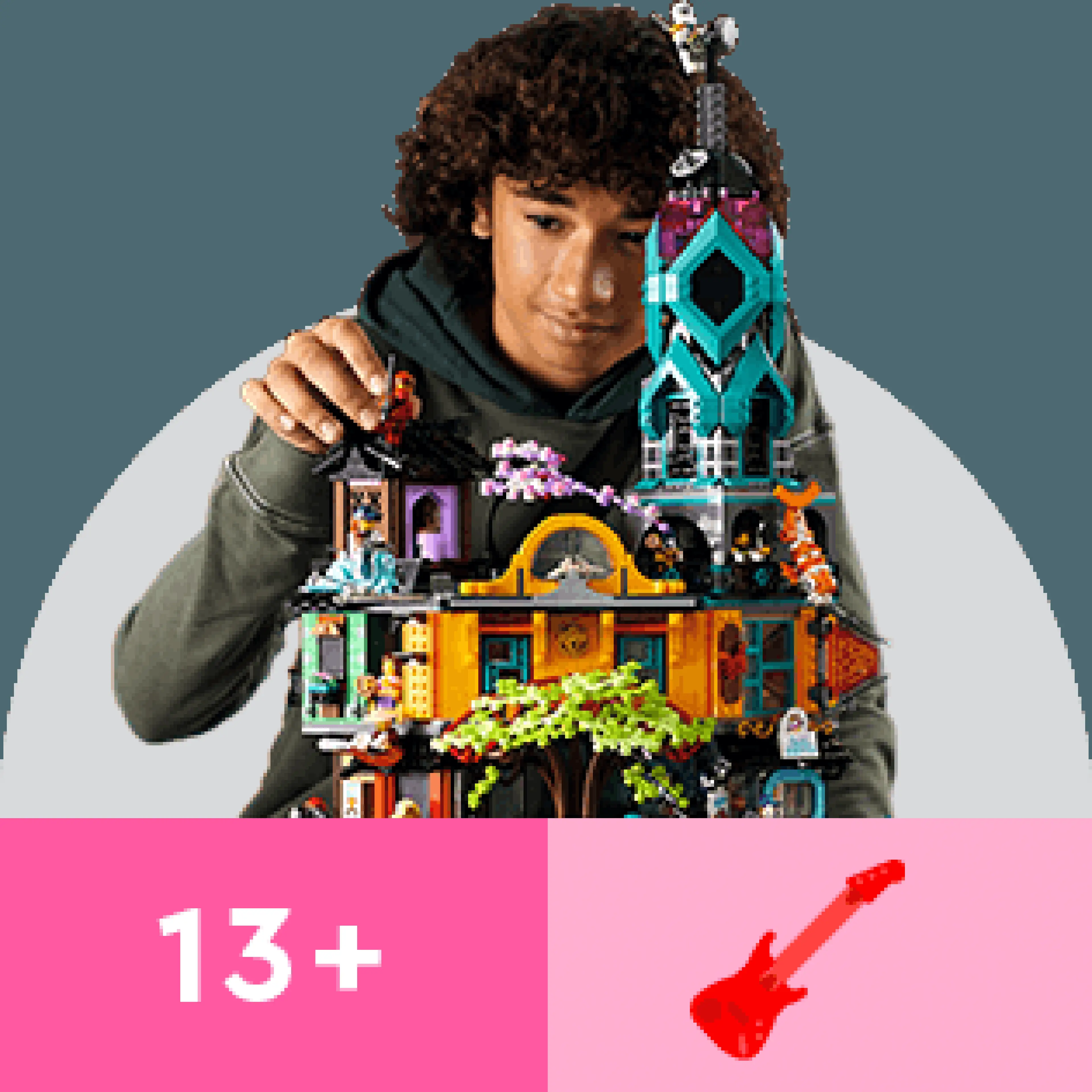 13+
