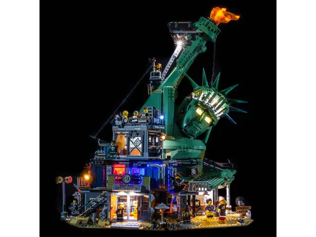 LIGHT MY BRICKS Lighting Kit compatible with LEGO® Welcome to Apocalypseburg! (70840)