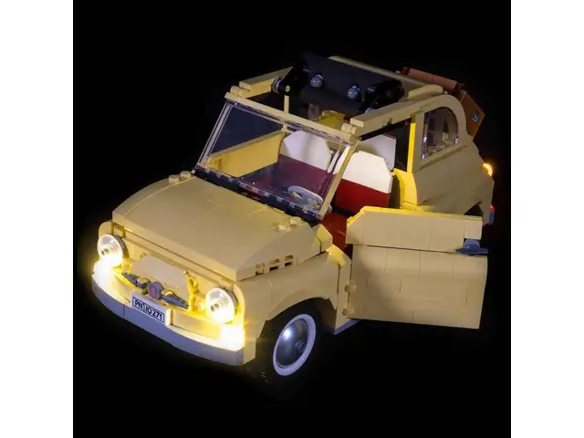 LIGHT MY BRICKS Lighting Kit compatible with LEGO® Fiat 500 (10271)
