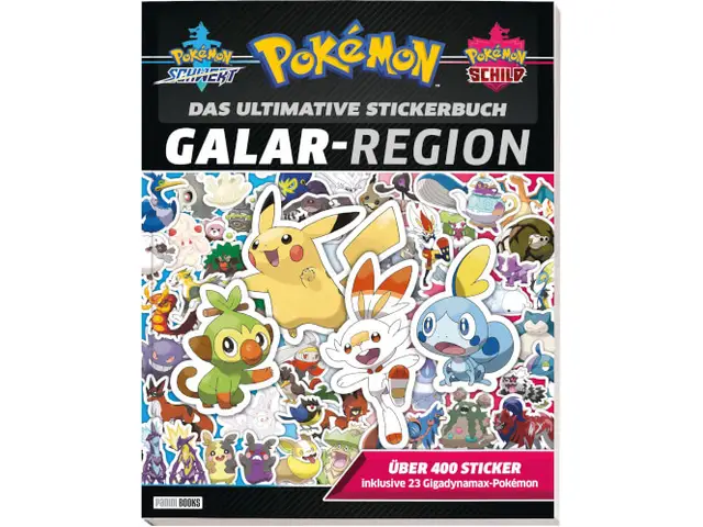 POKÉMON Das offizielle Stickerbuch der Galar Region