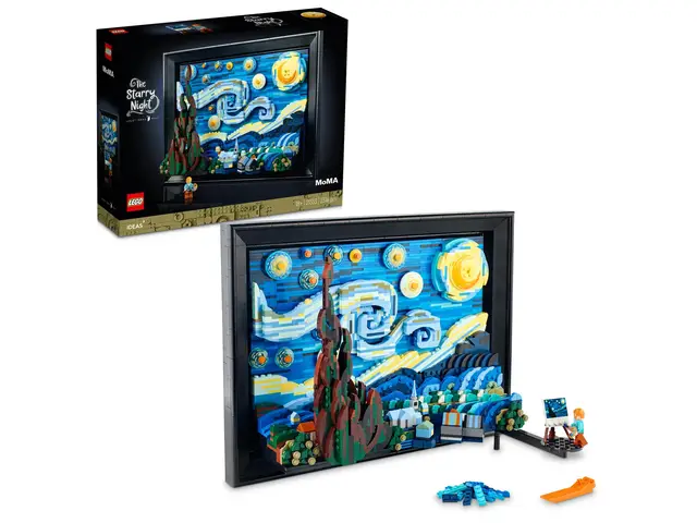 LEGO® Vincent van Gogh – Sternennacht