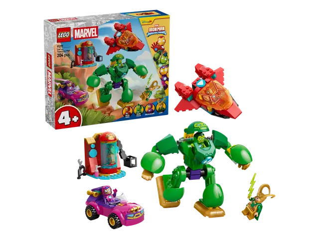 LEGO® Loki contre la Team Iron Man