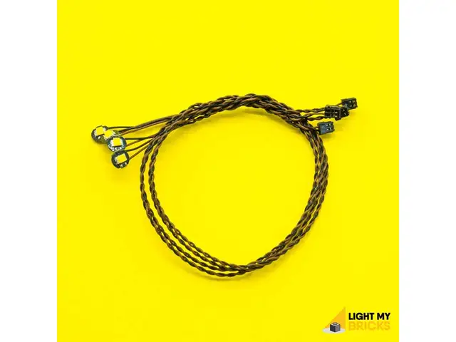 LIGHT MY BRICKS Bit Lights (Yellow) 15cm - (4 pack)