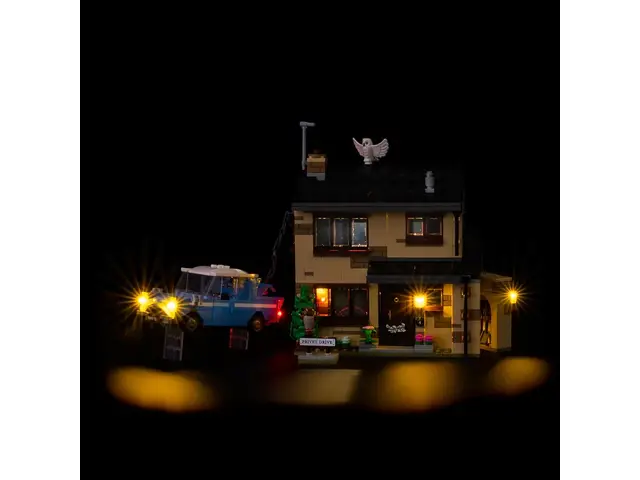 LIGHT MY BRICKS Beleuchtungssets für LEGO® Ligusterweg 4 (75968) EOL