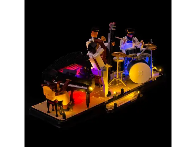 LIGHT MY BRICKS Beleuchtungssets für LEGO® Jazz-Quartett (21334)