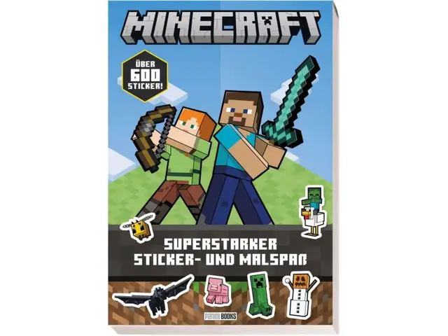 AMIGO SPIEL + FREIZEIT GMBH Minecraft - Superstarker Sticker- und Malspaß