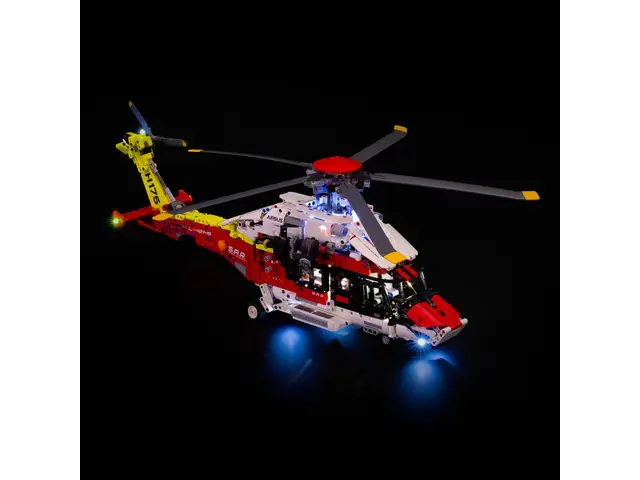 LIGHT MY BRICKS Lightning Kit for LEGO® Airbus H175 Rescue Helicopter (42145)