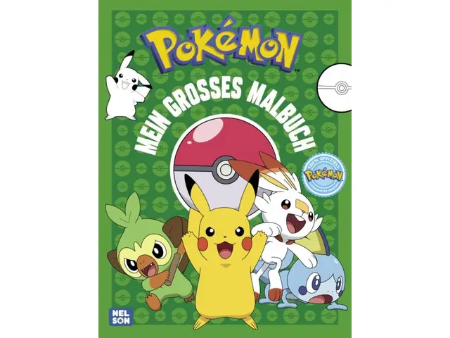 POKÉMON Pokémon: Mein großes Malbuch