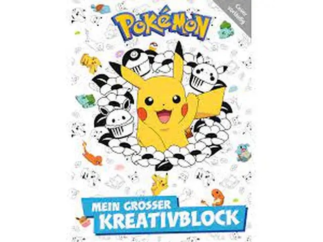 POKÉMON Pokémon - Mein großer Kreativblock: Malblock
