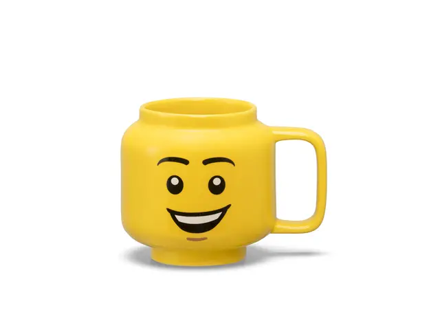ROOM COPENHAGEN A/S LEGO® Minifiguren-Keramikbecher "Lächeldner-Junge" 255ml