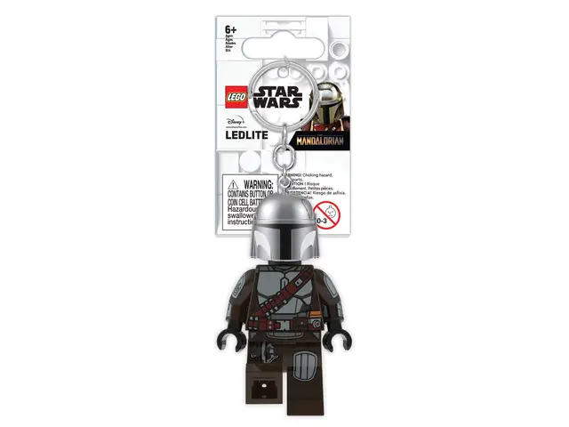 LEGO® Schlüsselanhänger mit LED-Lampe - The Mandalorian