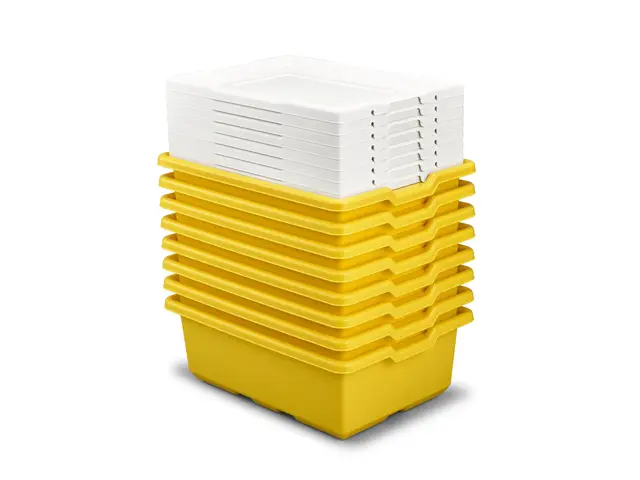 LEGO® EDUCATION Mittelgroße Aufbewahrungsbox, gelb (8 Stück)