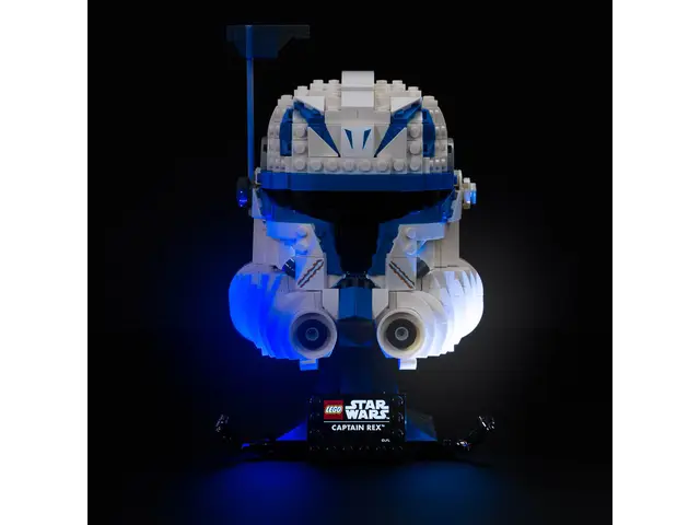 LIGHT MY BRICKS Beleuchtungsset für LEGO® Captain Rex™ Helm (75349)