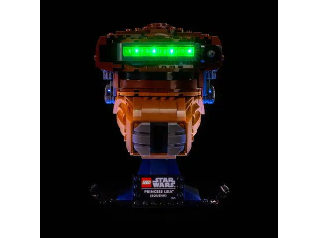LIGHT MY BRICKS Beleuchtungsset für LEGO® Princess Leia™ (Boushh™) Helm (75351)