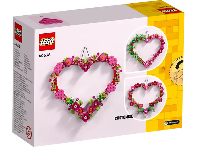 LEGO® Heart Ornament