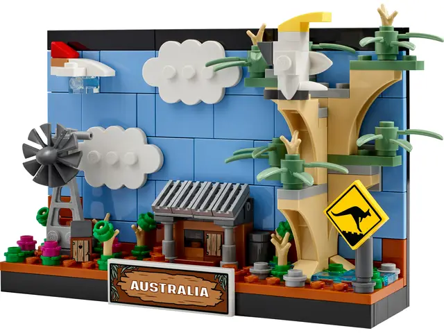 LEGO® Postkarte aus Australien