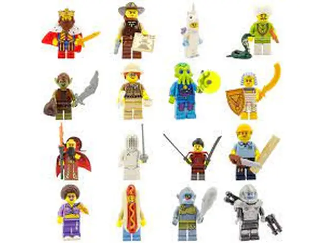 LEGO® LEGO® Minifiguren Serie 13 - Komplette Serie - 16 Figuren