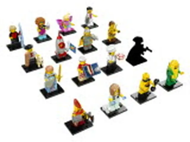 LEGO® LEGO® Minifiguren Serie 17 - Komplette Serie - 16 Figuren + 1 Figure