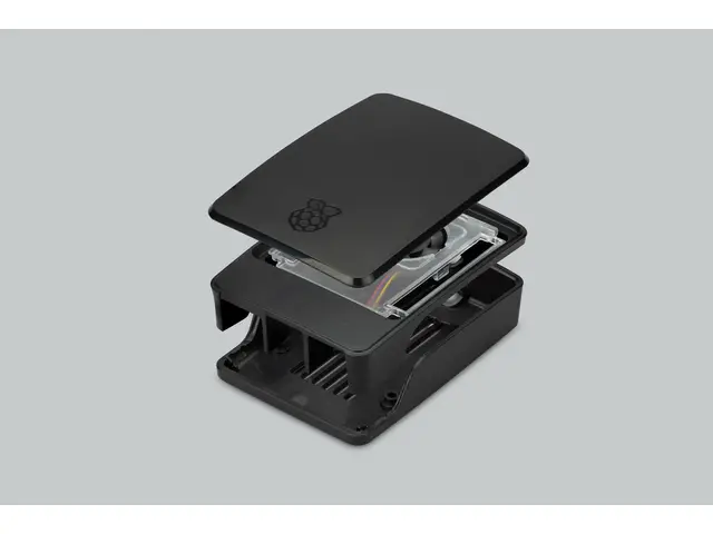 RASPBERRY PI FOUNDATION Raspberry Pi Case für Raspberry Pi 5 - Schwarz/Grau Blaack/Grey