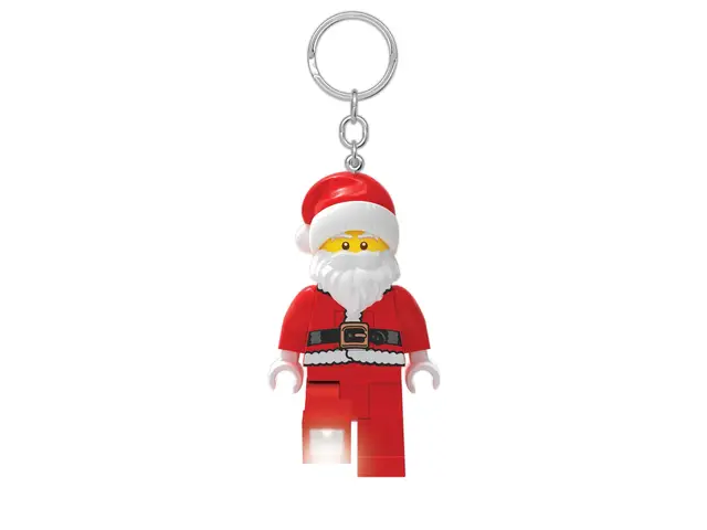 LEGO® Schlüsselanhänger mit LED-Lampe -Santa