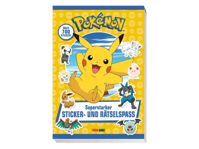 POKÉMON Pokémon Superstarker Sticker- und Rätselspaß
