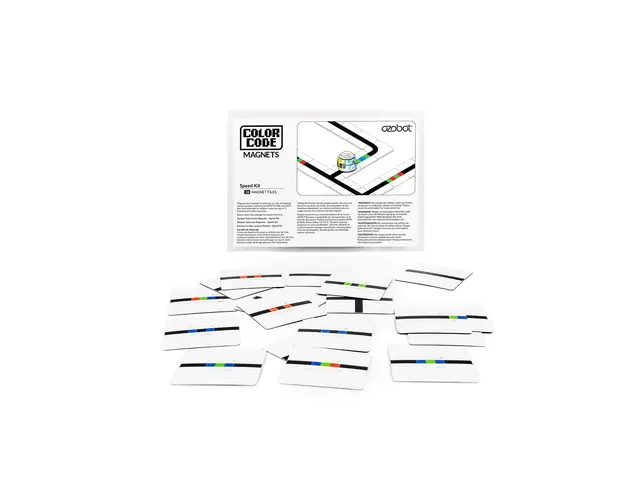 OZOBOT Color Code Magnets - Speed Kit (18 Tiles)