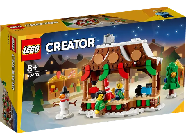 LEGO® Weihnachtsmarktstand