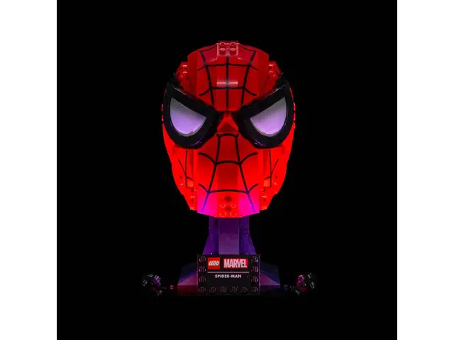 LIGHT MY BRICKS Beleuchtungssets für LEGO® Spider-Mans Maske
