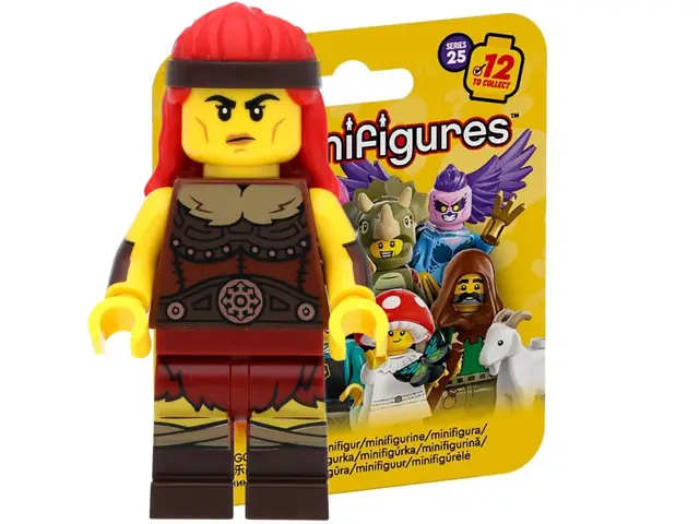 LEGO 71045 Minifigures - Serie 25 - Sammelfigur für Lego Fans: #01 Barbarin