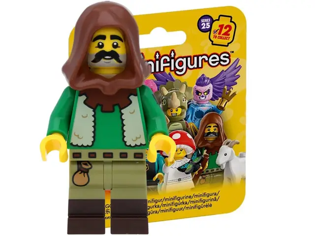 LEGO 71045 Minifigures - Serie 25 - Sammelfigur für Lego Fans: #4 Ziegenhirte mit Ziege