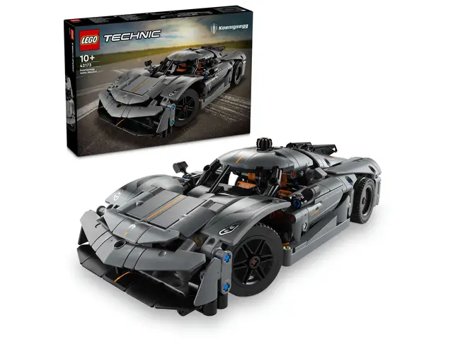 LEGO® Koenigsegg Jesko Absolut Supersportwagen in Grau