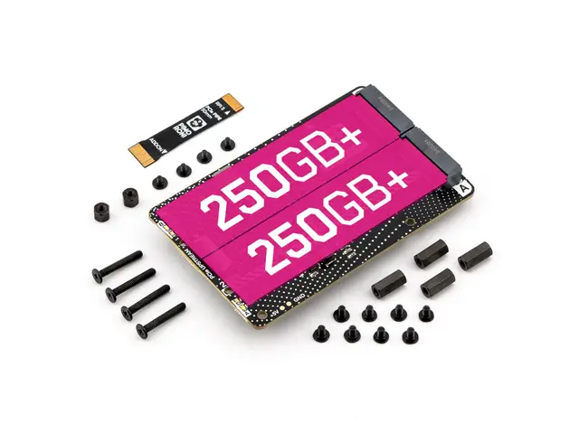 PIMORONI LTD NVMe Base Duo for Raspberry Pi 5 + 500GB (2x250GB) SSD