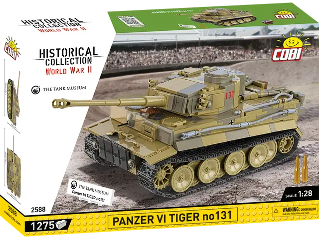 COBI GMBH Panzer VI Tiger I no131 The Tank Museum