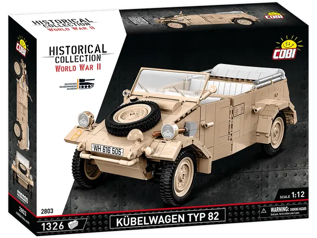 COBI GMBH Kübelwagen Typ 82 scale 1:12