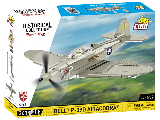 COBI GMBH Bell P-39D Airacobra White P