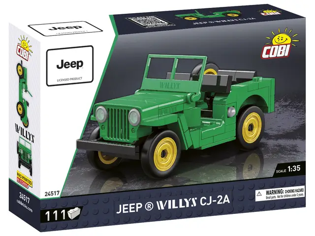 COBI GMBH YOUNGTIMER JEEP WILLYS CJ-2A GREEN