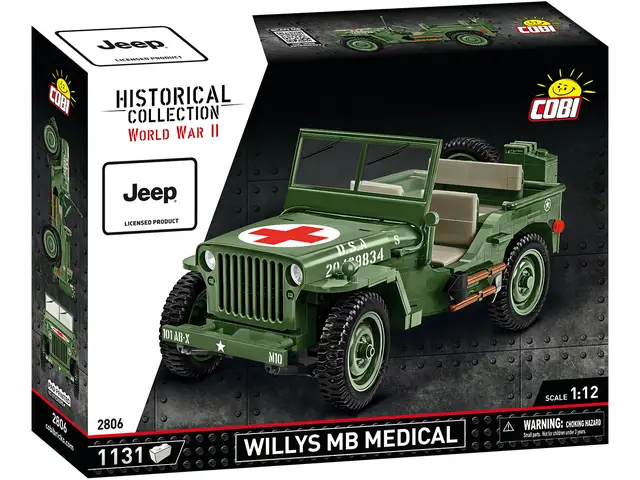 COBI GMBH WILLYS MB (MEDICAL) scale 1:12