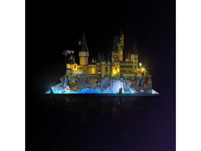LIGHT MY BRICKS LMB 2.0 Beleuchtungsset für LEGO Hogwarts Schloss & Gelände (76419)