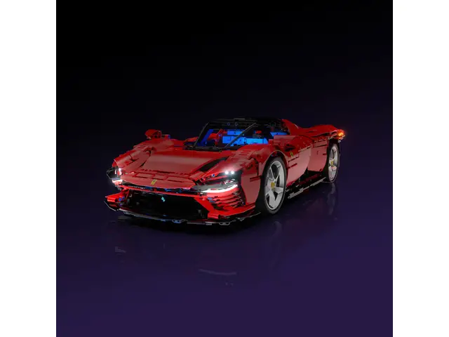 LIGHT MY BRICKS LMB 2.0 Beleuchtungsset für LEGO Ferrari Daytona SP3 (42143)