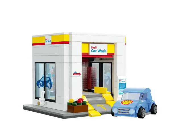 CADA Shell Waschstraße (294 Teile)