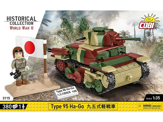 COBI GMBH Type 95 Ha-Go Japanese Tank