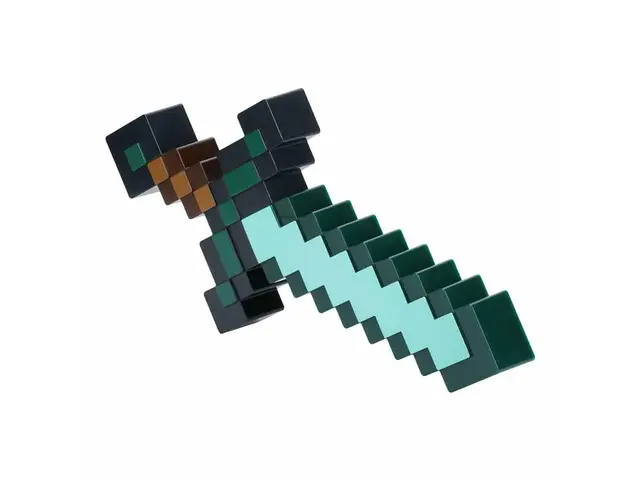 PALADONE PRODUCTS LTD Minecraft Diamantschwert Licht - 3 dynamische Lichtmodi - Offiziell lizenzierte Minecraft Zimmerdeko & Sammlerstück