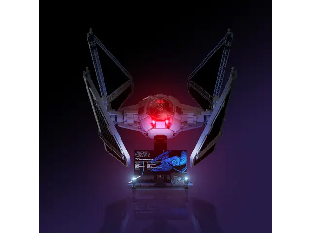 LIGHT MY BRICKS LMB 2.0 Light Kit For LEGO Star Wars TIE Interceptor (75382)