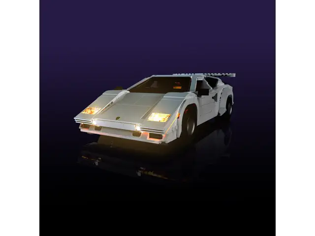 LIGHT MY BRICKS LMB 2.0 Light Kit for LEGO Lamborghini Countach 5000 Quattrovalvole (10337)