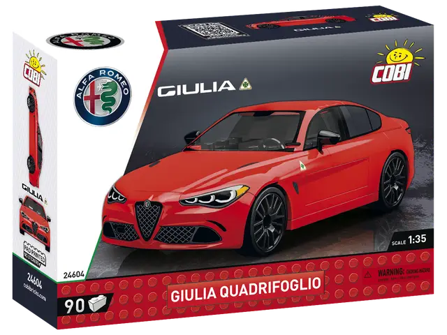 COBI GMBH Alfa Romeo Gulia Quadrifoglio (red)