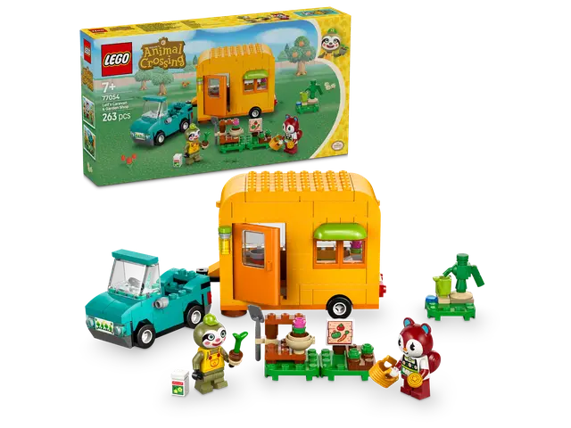LEGO® Gerds Wohnwagen & Gärtnerei