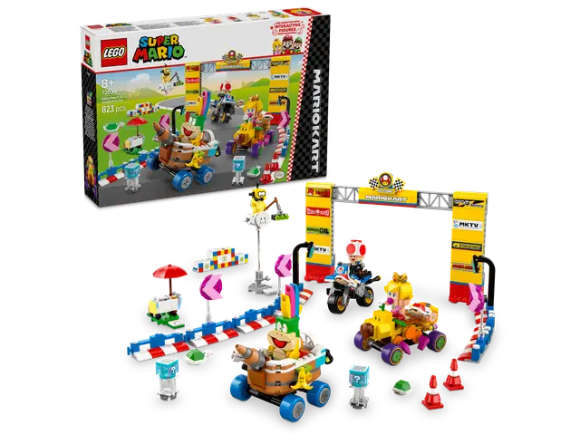 LEGO® Mario Kart™ – Baby Peach & Grand Prix–Set